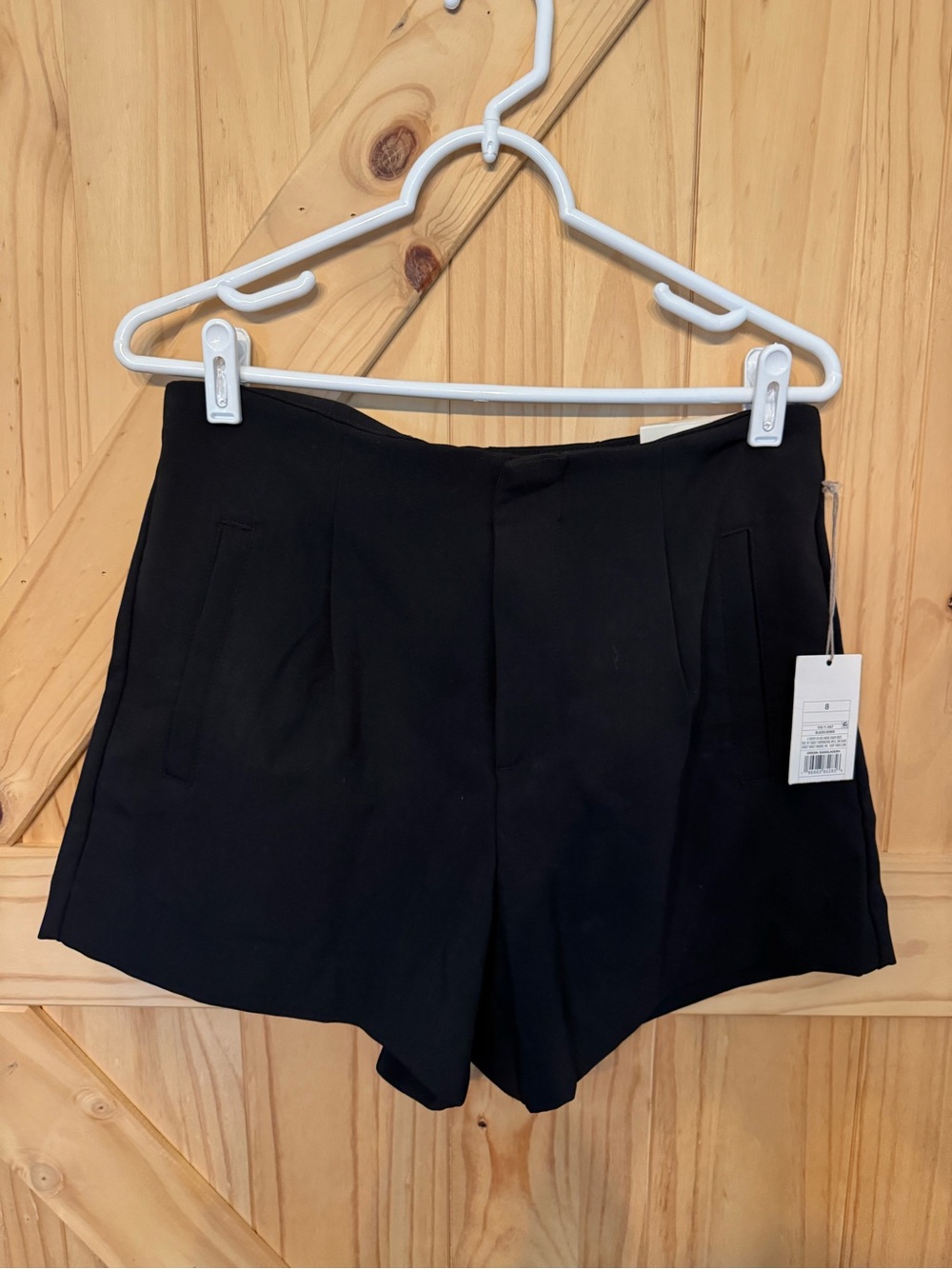 a new day Black High-Waist Tailored Women's Shorts
